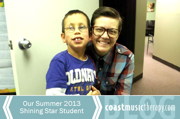 Summer 2013 Shining Star- Coast Music Therapy