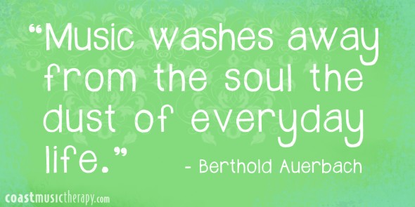 Music puts the pieces together: Music Therapy Quotes